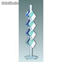 Prospektständer Obelisk doppelseitig 8 x DIN A4 - 9400257