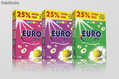 Proszek do prania Euro - Plus 1 kg - Zdjęcie 2