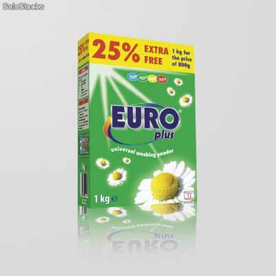 Proszek do prania Euro - Plus 1 kg - Zdjęcie 3