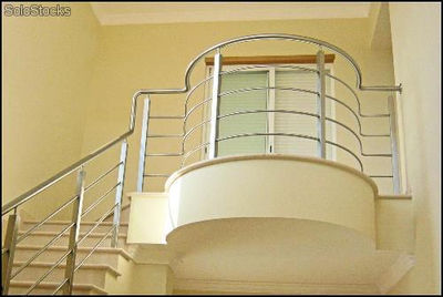Protecção para Escadas em inox