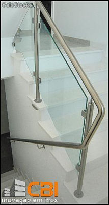 Protecções para Escadas com Inox e Vidro - Foto 2