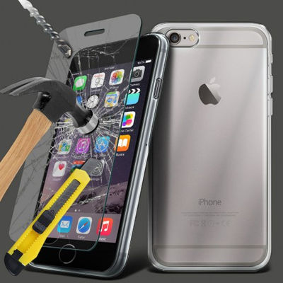 Protecteur écran Verres trempés iPhone 5 6 7 Samsung S5 S6 S7