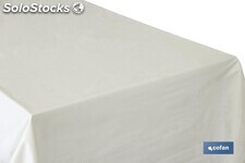 Protector de mesa | Medidas: 1,40 x 50 m | Material PVC | Color blanco