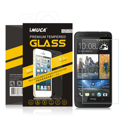 Protector de pantalla de alta calidad IMUCA vidrio templado para HTC uno M7