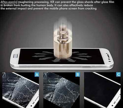 Protector de pantalla de cristal templado para samsung y Iphone - Foto 3