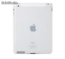 Protector de silicon durable iPad2 (blanco)