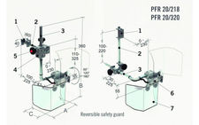 Protector fresadora pfr 20/218 metalworks