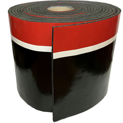 Protector ignifugo en bobina rojo/blanco/negro (metro)