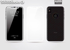 protector pantalla cristal liquido iPhone X