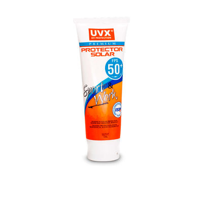 Protector solar UVX FPS 50 individual 120 mL.