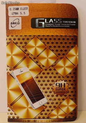 Protector Vidrio / Cristal Templado para Iphone 6 plus 5,5 pulgadas - Foto 2