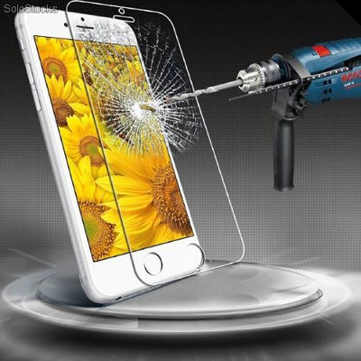 Protector Vidrio / Cristal Templado para Iphone 6 plus 5,5 pulgadas - Foto 3