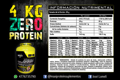 Proteina cero carbohidratos 4 kilos - Foto 2