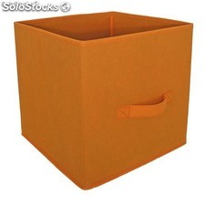 Protenrop - contenitori senza coperchio non tessuto arancio 29X29X29.5 cm