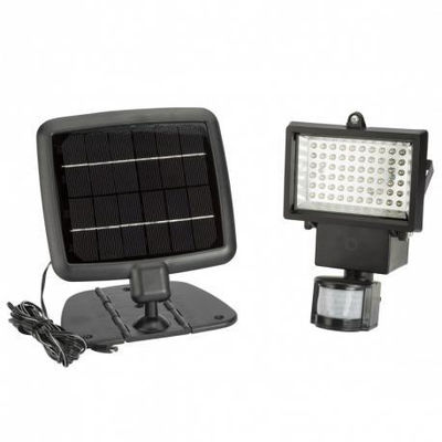 Proyector de LEDs Solar 4W 300Lm 3,7V 2200mAH con Detector de - Foto 2