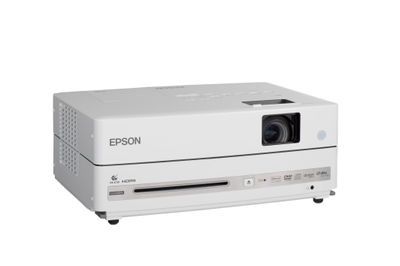 Proyector Epson EB-W8d con reproductor de Dvd, Divx y altavoces integrados