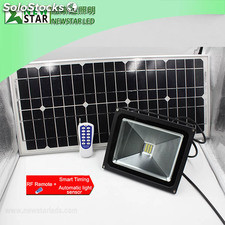 proyector LED solares remoto de RF 10W
