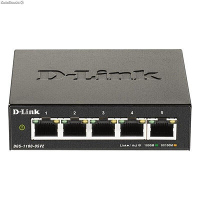 Przełącznik d-Link dgs-1100-05V2/e 5xGbE