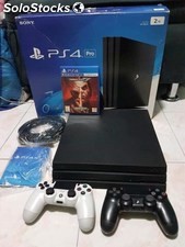 Ps4 Pro / Slim + 2 controles + 6 jogos,.