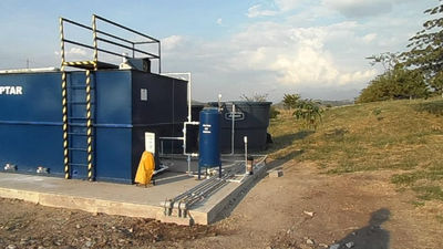PTAR Planta de tratamiento de aguas residuales - Foto 3