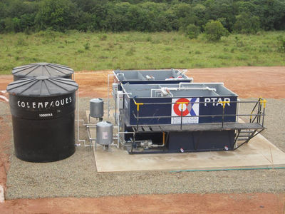PTAR Planta de tratamiento de aguas residuales - Foto 4