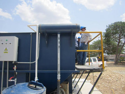 PTAR Planta de tratamiento de aguas residuales - Foto 5