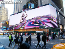Publicidad exterior en pantallas gigantes de Leds de ultra alta definición