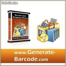 Publisher and Library Barcode Label Creator Software