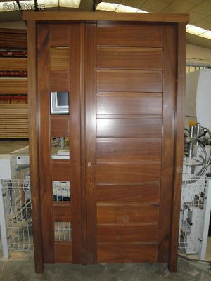 Comprar puerta rústica de madera Modelo Sirberia doble hoja