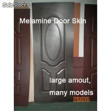 Puerta de la piel, la piel puerta HDF, puerta de chapa de la piel - Foto 2