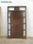 Puerta exterior en madera de Iroco - Foto 2