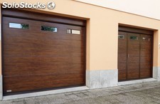 Puertas de garaje seccionales de 40 mm