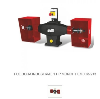 Pulidora industrial 1 hp monof femi FM-213 - Foto 3