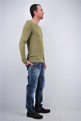 pull-over homme Reign military light gre truman - Photo 2