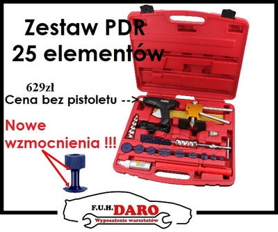 Puller walizka pdr Zestaw do naprawy pdr 24 elementów kępno