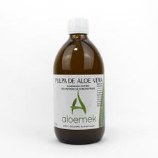 Pulpa Aloe Vera ecológica natural 100% 1L Aloemek