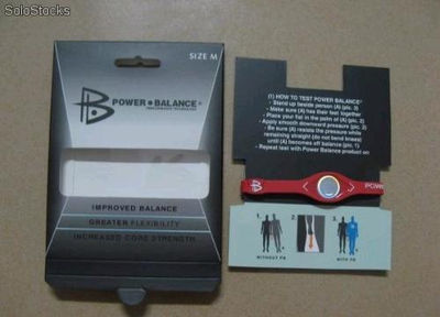 Pulseira Power Balance Silicone Pronta Entrega Soumaismp 1