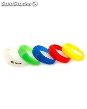 pulseiras de silicone coloridas para brindes - Foto 3