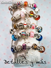 Pulsera Charm estilo Pandora. Regalos navidad empresa