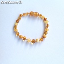 Pulsera de autentico ambar para niños(as) bebes