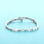 pulsera de ópalos blanco en plata ley 925 joyería de moda - Foto 4
