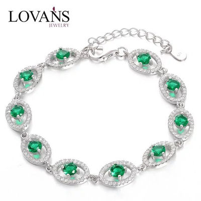 Pulsera Lovans jewelry de plata con circónes joyería plata - Foto 3