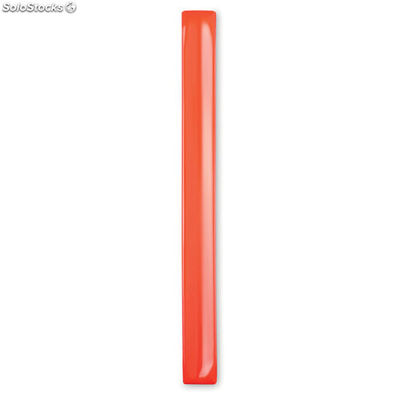 Pulsera reflectante 32x3cm naranja MIMO8282-10