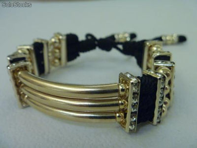 Pulseras de oro laminado 14k