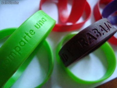 Pulseras silicón personalizadas - Foto 2