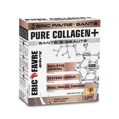 Pure collagen + Bien etre Général,systeme osseux