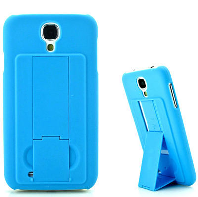 Pure Color de plástico duro caso con soporte para Samsung Galaxy S IV / i9500