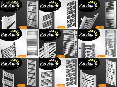 PureSun - grzejnik łazienkowy dekoracyjny pokojowy panelowy płytowy elektryczny - Zdjęcie 2