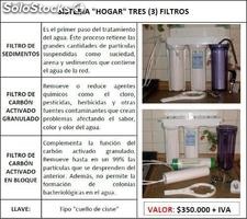 Purificador de agua para la casa u oficina