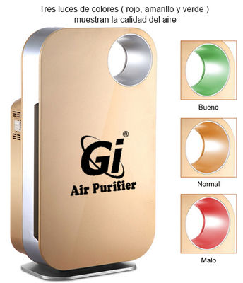 Purificador de aire GI GI-08 filtro de aire HEPA + carbon activado